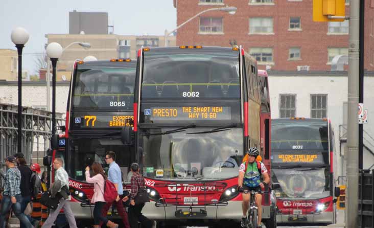 OC Transpo ADL Enviro500 8065, 8062 & 8032